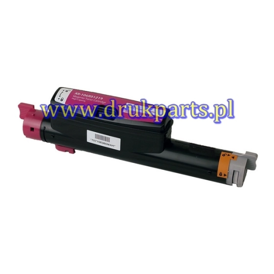 TONER DO DRUKARKI - KASETA DO DRUKARKI - TONER CARTRIDGE XEROX PHASER 6360 - 106R01219 - KOLOR MAGENTA - WYDAJNOŚĆ 12 000 STRON PRZY 5% POKRYCIU - NOW