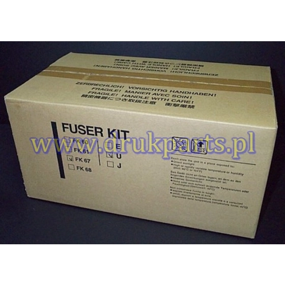 ZESPÓŁ GRZEJNY - FUSER UNIT DO DRUKAREK KYOCERA FS 1920 / FS 3820 - FK-67, FK67, 2FP93060, 2FP93061, 302FP93061 - 220V