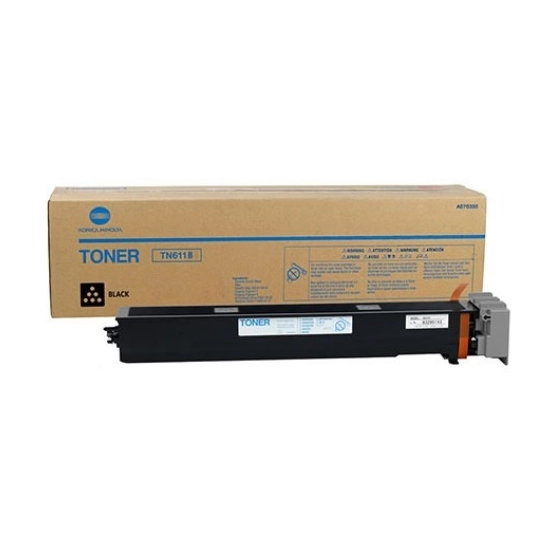 WYBIERZ JAKOŚĆ --> NOWY ORYGINALNY TONER , KASETA , WKŁAD DO KSEROKOPIAREK KONICA MINOLTA Bizhub C550 - A070150 TN611K BLACK