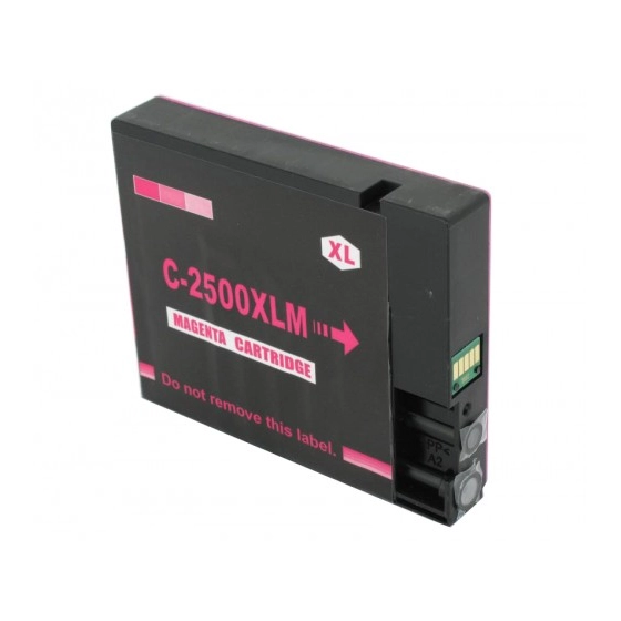 WYBIERZ JAKOŚĆ --> NOWY TUSZ DO DRUKAREK ATRAMENTOWYCH CANON MAXIFY iB4050 MB5050 MB5350 - PURPUROWY / MAGENTA - 9266B001 / PGI2500XL / PGI-2500XL