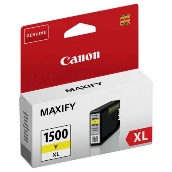 WYBIERZ JAKOŚĆ --> NOWY ORYGINALNY TUSZ DO DRUKAREK ATRAMENTOWYCH CANON MAXIFY MB2050 / MB2150 / MB2350 / MB2750 - ŻÓŁTY / YELLOW - 9195B001 / PGI-150