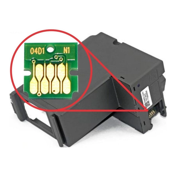 T04D1 CHIP MAINTENANCE BOX , CZIP RESETUJĄCY POJEMNIK NA TUSZ DO DRUKAREK EPSON ET-2700 ET-2750 ET-3700 ET-3750 ET-4750 ET-M1140 ET-M1170 ET-M1180 ET-