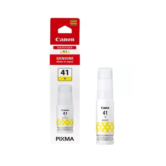 WYSYŁKA EXPRESS -> PROMOCJA -> GI-41-Y YELLOW / GI41 YELLOW - ORYGINALNY TUSZ ŻÓŁTY DO DRUKAREK CANON G1420 / G1430 / G1460 / G2420 / G2430 / G2460 /