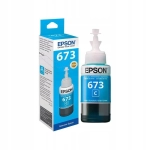 WYBIERZ JAKOŚĆ --> NOWY ORYGINALNY TUSZ DO DRUKAREK ATRAMENTOWYCH EPSON L1800 / L800 , ECOTANK L805 L810 L850 - NIEBIESKI / CYAN - C13T67324A / T6732