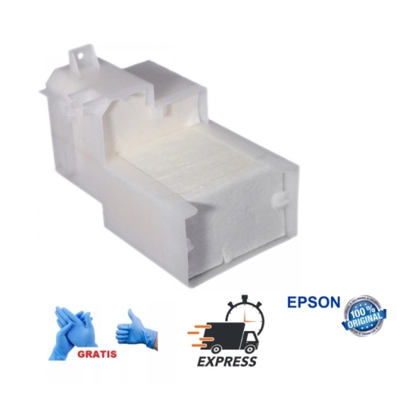 PROMOCJA -> NOWY ORYGINALNY POJEMNIK NA TUSZ , INK PAD , INK ABSORBER , POCHŁANIACZ TUSZU , GĄBKI + PLASTIKOWY POJEMNIK DO DRUKAREK EPSON L800 L801 L8