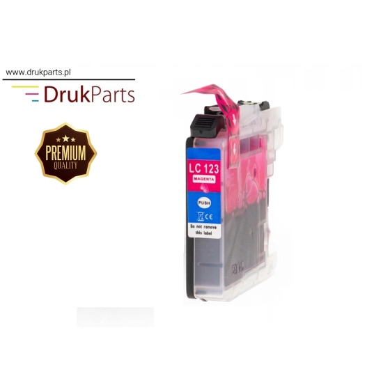 PROMOCJA > NOWY TUSZ PREMIUM LC-123M XL DO DRUKAREK BROTHER DCP-J132W DCP-J152W DCP-J552DW DCP-J4110DW / MFC-J470DW MFC-J4410DW MFC-J4510DW MFC-J6520D