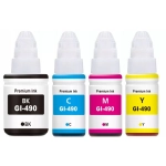 WYSYŁKA EXPRESS -> GI-490 , GI490 - PREMIUM TUSZE , ATRAMENTY , KOMPLET TUSZY DO DRUKAREK CANON PIXMA G1400 G1410 G1411 G2400 G2410 G2411 G2415 G3400