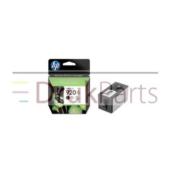 ORYGINALNY TUSZ CZARNY XL DO DRUKAREK ATRAMENTOWYCH HP OFFICEJET 6000 / 6500 / 6500A / 7000 / 7500A - CD975AE, HP920XL
