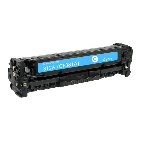 NOWY TONER , KASETA , WKŁAD DO DRUKAREK LASEROWYCH Z SERII HP Color LaserJet Pro M476 - HP CF381A 2,7K Cyan - NOWY ZAMIENNIK