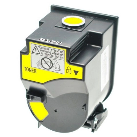 NOWY TONER , KASETA , WKŁAD DO DRUKAREK LASEROWYCH Z SERII Konica Minolta Bizhub C350 / C351 / C450 - Minolta 4053503 11,5K Yellow - NOWY ZAMIENNIK